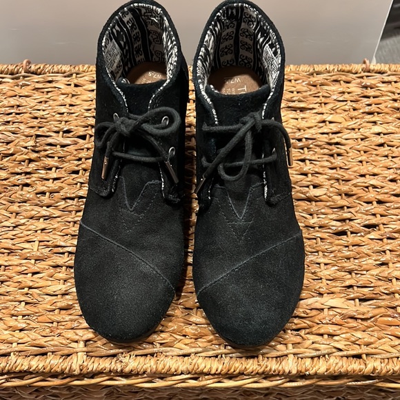 Toms wedge bootie - Picture 2 of 4